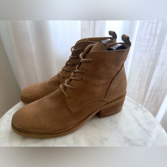 Lucky Brand Lace up Desert Combat Booties size  6.5 - Picture 4 of 16